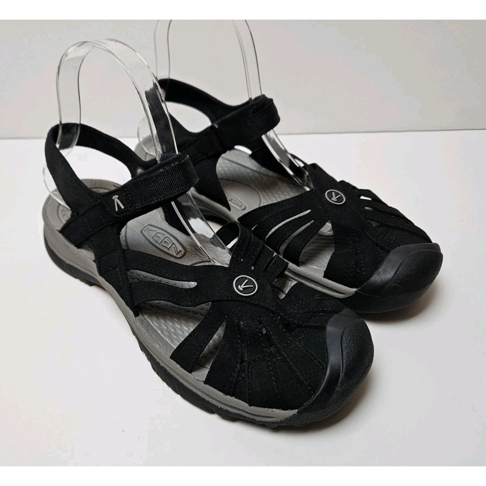 Keen Black Rose Womens Sport Sandals 9 Hiking Outdoor Water Shoes